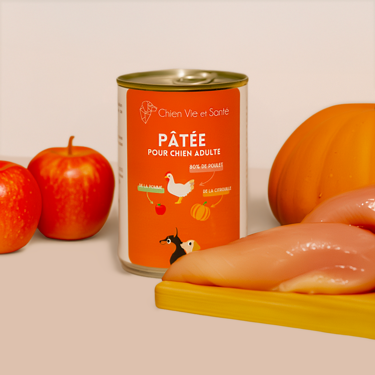 Pâtée au poulet - 400g